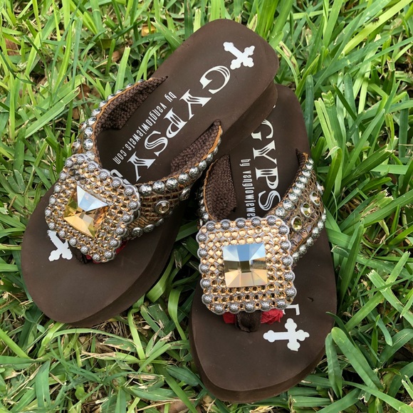 GYPSY SOULE FLIP FLOPS - Picture 2 of 8